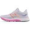 New Balance Kids 574 New-b V2 Familiar Ground Hook and Loop Sneaker(Libra/Vibrant Pink)
