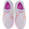 New Balance Kids 574 New-b V2 Familiar Ground Hook and Loop Sneaker(Libra/Vibrant Pink)