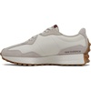 New Balance Kids 574 New-b V2 Familiar Ground Hook and Loop Sneaker(Moonbeam/Classic Burgundy)