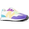 New Balance Kids 574 New-b V2 Familiar Ground Hook and Loop Sneaker(Multicoloured)