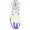 New Balance Kids 574 New-b V2 Familiar Ground Hook and Loop Sneaker(Multicoloured)