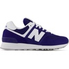 New Balance Kids 574 New-b V2 Familiar Ground Hook and Loop Sneaker(Navy Blue)