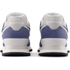 New Balance Kids 574 New-b V2 Familiar Ground Hook and Loop Sneaker(Navy/White)