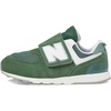New Balance Kids 574 New-b V2 Familiar Ground Hook and Loop Sneaker(Nori/White)