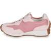 New Balance Kids 574 New-b V2 Familiar Ground Hook and Loop Sneaker(Pink Moon)