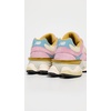 New Balance Kids 574 New-b V2 Familiar Ground Hook and Loop Sneaker(Pink/Beige)