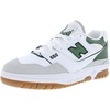 New Balance Kids 574 New-b V2 Familiar Ground Hook and Loop Sneaker(Pure White/Green/White)