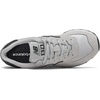 New Balance Kids 574 New-b V2 Familiar Ground Hook and Loop Sneaker(Rain Cloud)
