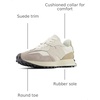 New Balance Kids 574 New-b V2 Familiar Ground Hook and Loop Sneaker(Sea Salt/Moonrock)