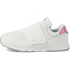New Balance Kids 574 New-b V2 Familiar Ground Hook and Loop Sneaker(Sea Salt/Real Pink)