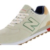 New Balance Kids 574 New-b V2 Familiar Ground Hook and Loop Sneaker(Taupe Caramel)