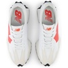 New Balance Kids 574 New-b V2 Familiar Ground Hook and Loop Sneaker(White  Orange  Red)
