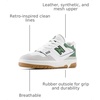 New Balance Kids 574 New-b V2 Familiar Ground Hook and Loop Sneaker(White)
