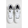 New Balance Kids 574 New-b V2 Familiar Ground Hook and Loop Sneaker(White/Dark Olivine)