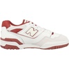 New Balance Kids 574 New-b V2 Familiar Ground Hook and Loop Sneaker(White/Red)
