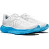 New Balance Kids 574 New-b V2 Familiar Ground Hook and Loop Sneaker(White/Vibrant Sky/Serene Blue)