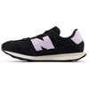 New Balance Kid’s Kids 237 Bungee Lace Sneaker(Black/Lilac Glo)