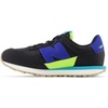 New Balance Kid’s Kids 237 Bungee Lace Sneaker(Black/Marine Blue/Thirty Watt)