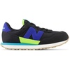 New Balance Kid’s Kids 237 Bungee Lace Sneaker(Black/Marine Blue/Thirty Watt)