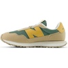 New Balance Kid’s Kids 237 Bungee Lace Sneaker(Dark Juniper/Dried Apricot)