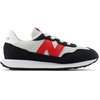 New Balance Kid’s Kids 237 Bungee Lace Sneaker(Grey Matter/True Red)