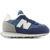 New Balance Kid’s Kids 237 Bungee Lace Sneaker(Heron Blue/Vintage Indigo)