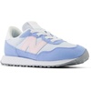 New Balance Kid’s Kids 237 Bungee Lace Sneaker(Ice Blue/Rose Sugar)