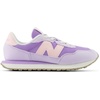 New Balance Kid’s Kids 237 Bungee Lace Sneaker(Lilac Glo/Shell Pink)