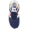 New Balance Kid’s Kids 237 Bungee Lace Sneaker(Nb Navy/Brick Red/White)