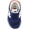 New Balance Kid’s Kids 237 Bungee Lace Sneaker(Nb Navy/Varsity Gold)