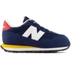 New Balance Kid’s Kids 237 Bungee Lace Sneaker(Nb Navy/Varsity Gold)