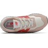 New Balance Kid’s Kids 237 Bungee Lace Sneaker(Oyster Pink/Mars Red)