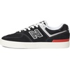 New Balance Unisex-Adult 574 Vulc(Black/Grey 1)