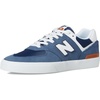 New Balance Unisex-Adult 574 Vulc(Indigo/White)
