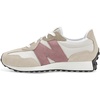 New Balance Unisex-Child 327 (Big Kid)(Grey Matter/Rosewood)