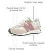 New Balance Unisex-Child 327 (Big Kid)(Grey Matter/Rosewood)