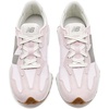 New Balance Unisex-Child 327 (Big Kid)(Pink Salt/Dark Silver Metallic)