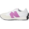 New Balance Unisex-Child 327 (Big Kid)(White/Passion Fruit)