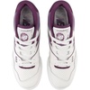 New Balance Women’s 550 Sneakers(White/Reflection/Midnight Violet)