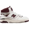 White/Burgundy/Black