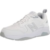 New Balance Women’s 857 V3 Cross Trainer Shoes(White/Cyclone)