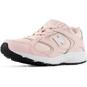 New Balance Kid’s 408 Bungee Lace(Shell Pink/White)