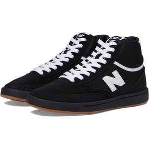 New Balance Kids 574 New-b V2 Familiar Ground Hook and Loop Sneaker(Black/White 1)