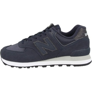 New Balance Kids 574 New-b V2 Familiar Ground Hook and Loop Sneaker(Navy)
