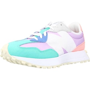 New Balance Kids 574 New-b V2 Familiar Ground Hook and Loop Sneaker(Purple)