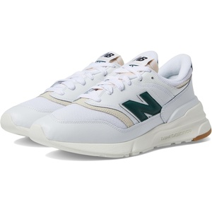 New Balance Men’s 997H Sneaker(White/Nightwatch Green)
