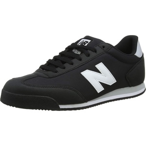 New Balance Unisex Adult 370 V1(Black Black White Grey Blw)