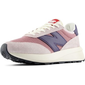 New Balance Unisex Adult 370 V1(Stone Pink/Shadow Red)