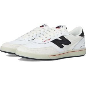 New Balance Unisex Adult 440 V2 Skate Shoes(White/Black)