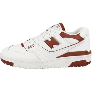 New Balance Women’s 550 Sneakers(White/Brick Red)